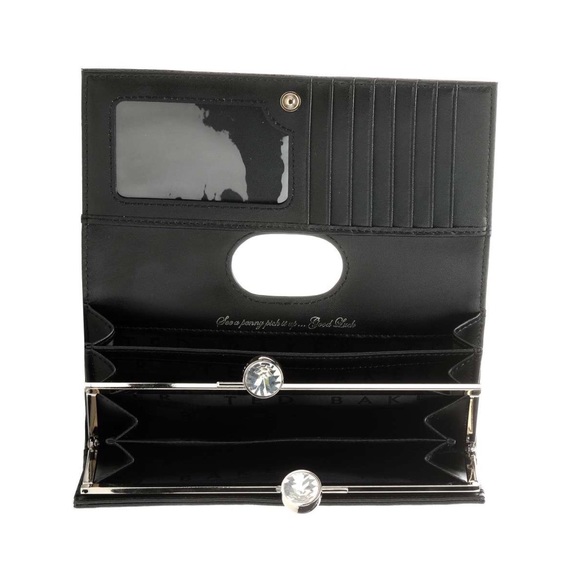 Ted Baker Patent Crystal Bobble Purse NWT - Picture 5 of 15